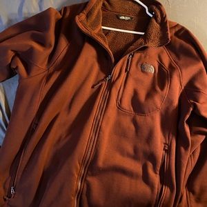 North face full zip up